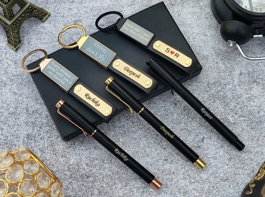 Customize  Pen + Keychain Combo
