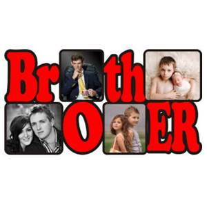 Anniversary Wooden Photo Frame With Name