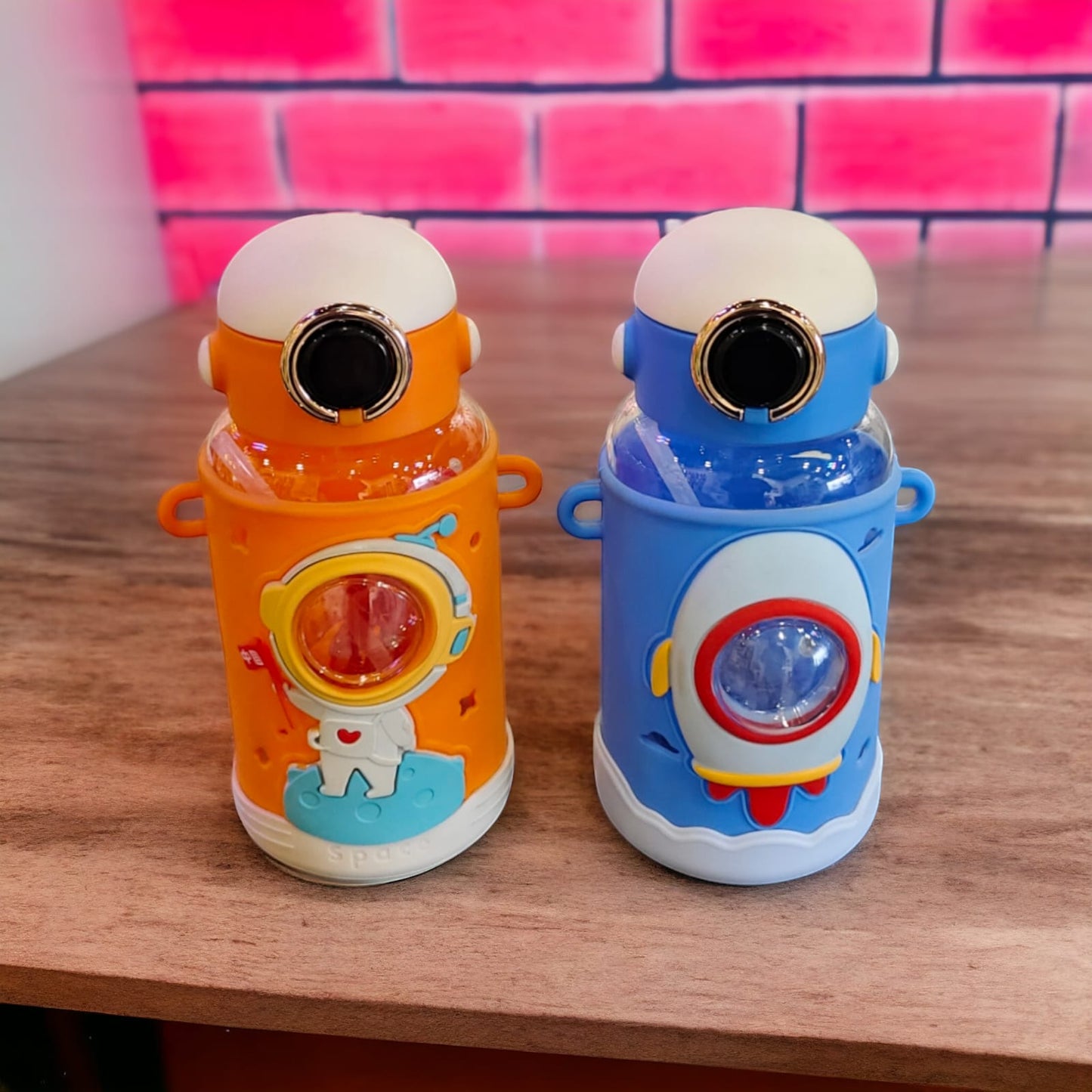 Children Astronaut Sipper Bottle