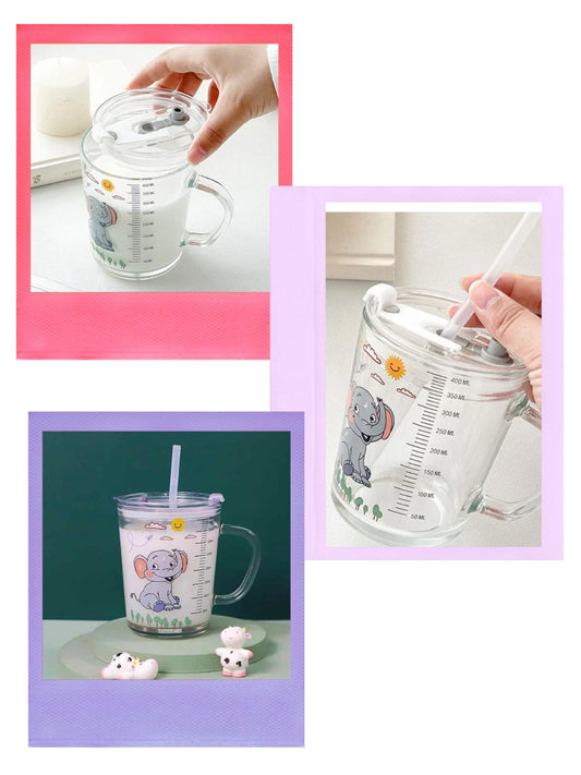 Customize  Plastic Mug Cartoon Design
