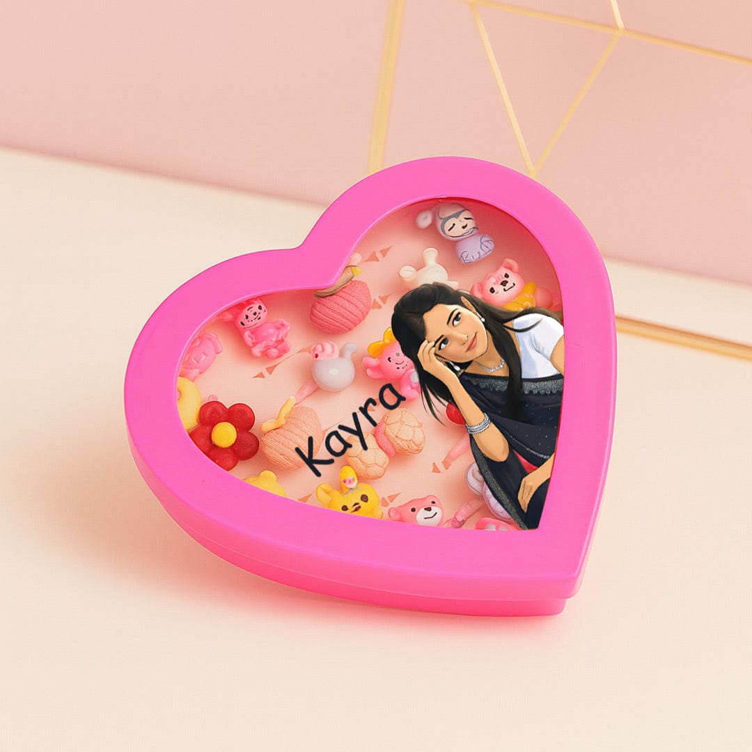 Personalized Heart Ring Box.