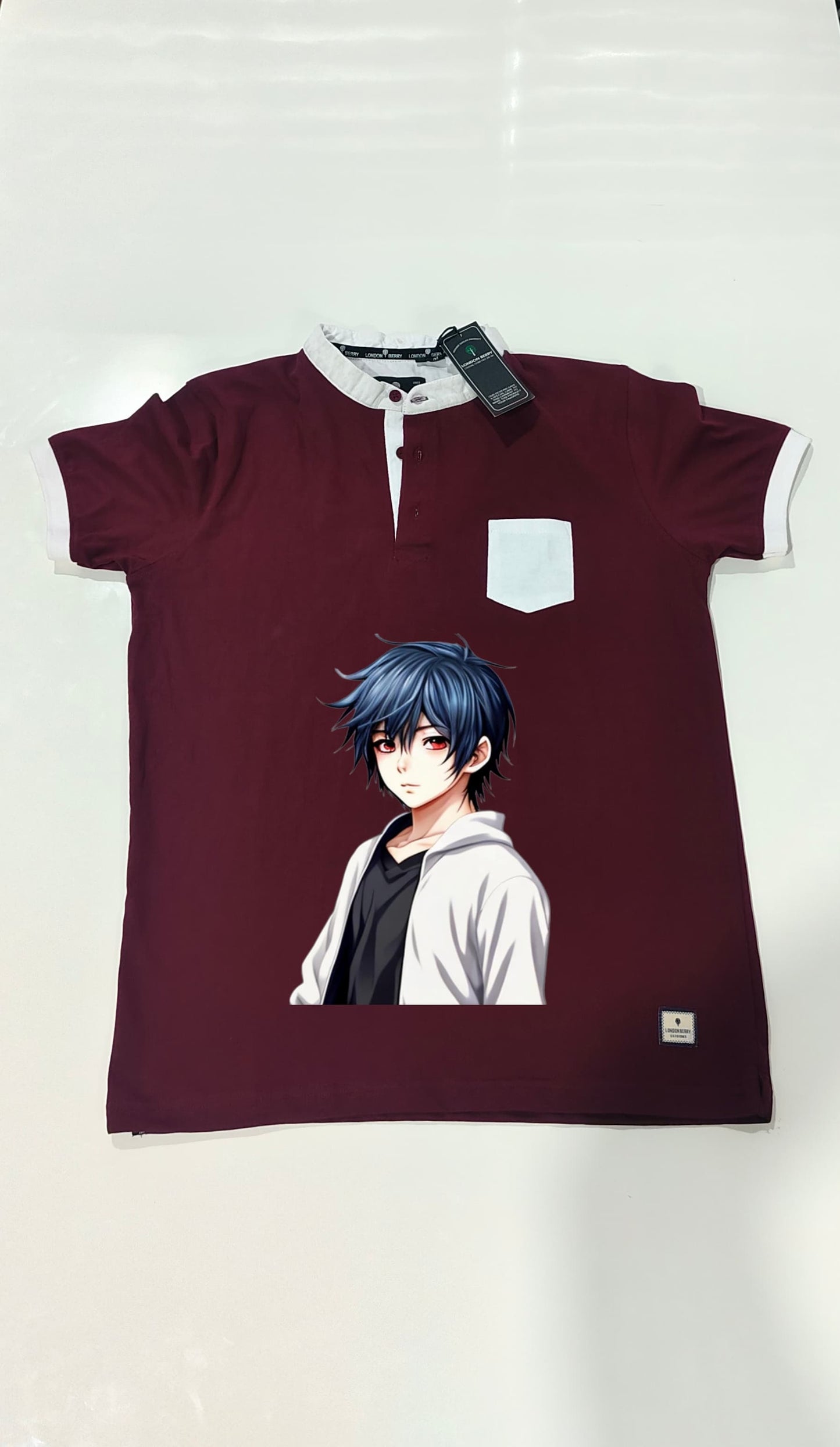 London Berry Heavy Quality T-shirt Half Sleeves