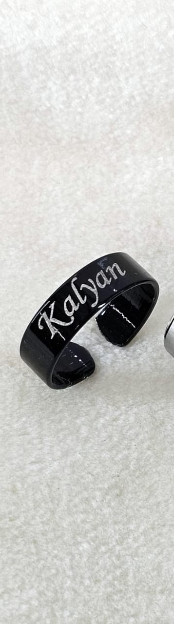 Customized Name Ring