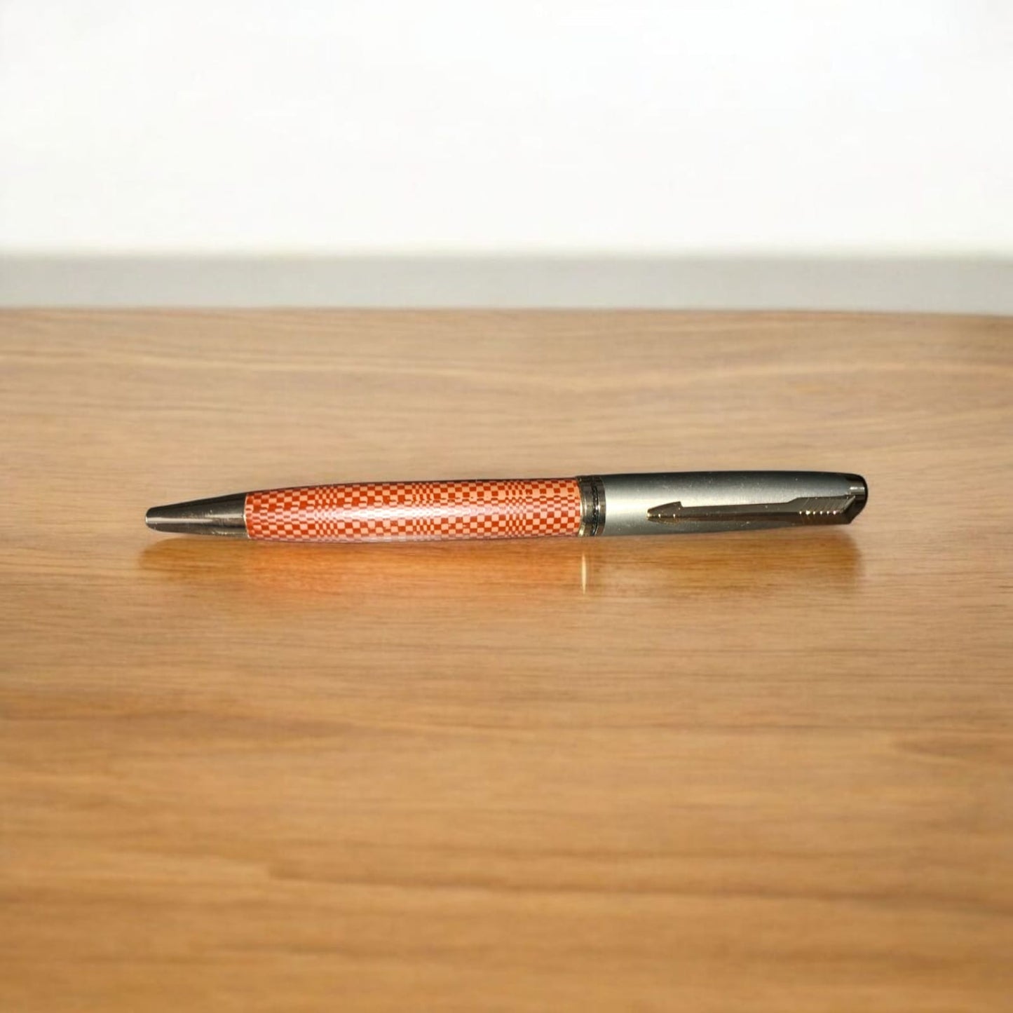 Roller Metallic Finish Ball Pen - Red