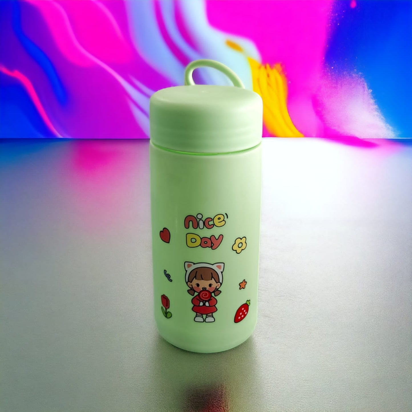 Customise baby glass bottle .