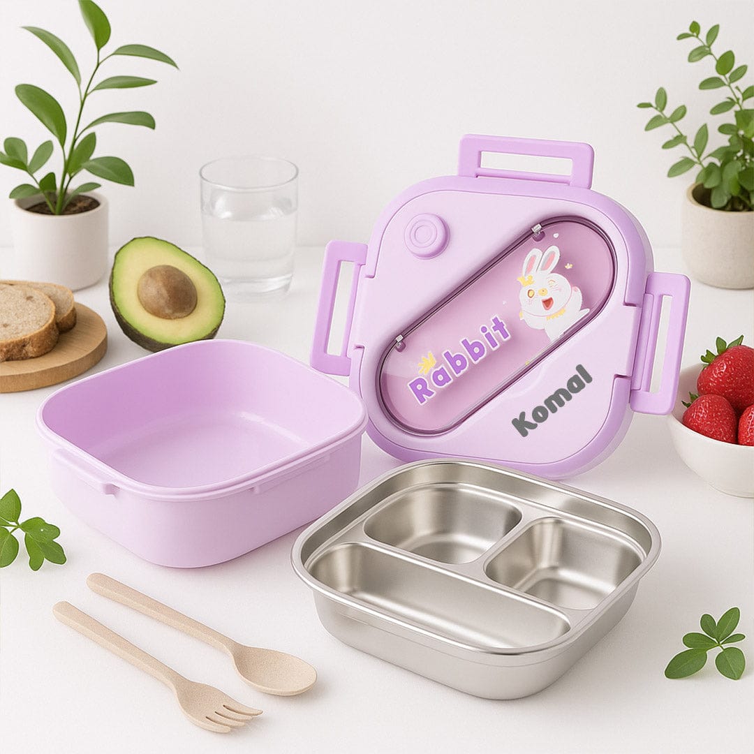 Personalized Stainless Steel Lunchbox.