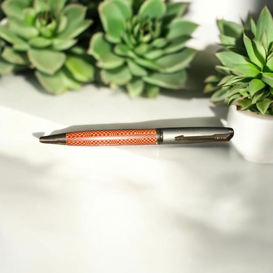 Roller Metallic Finish Ball Pen - Red