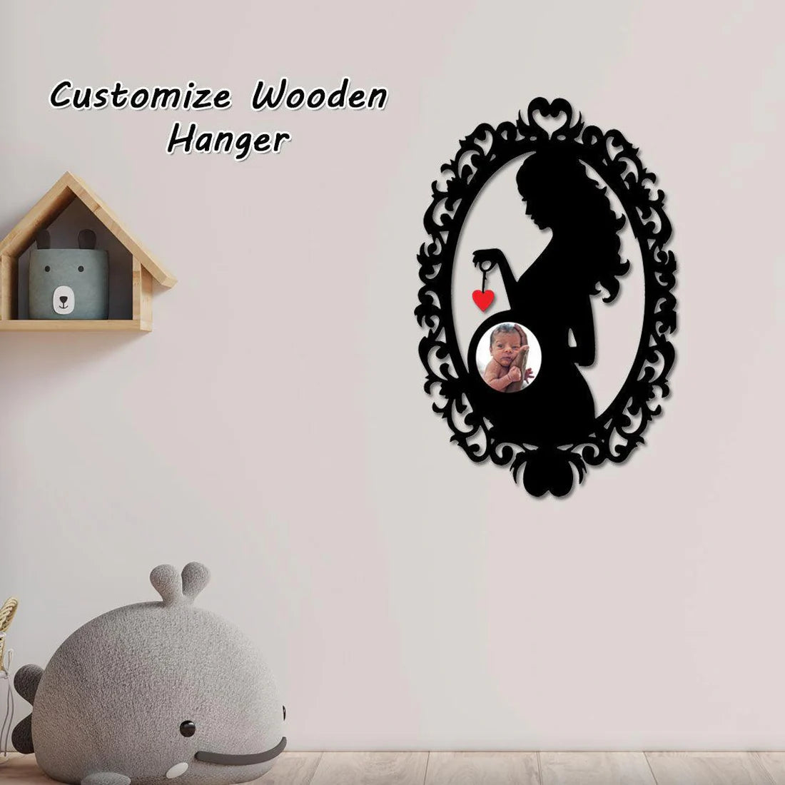 CUSTOMIZED WOODEN HANGER