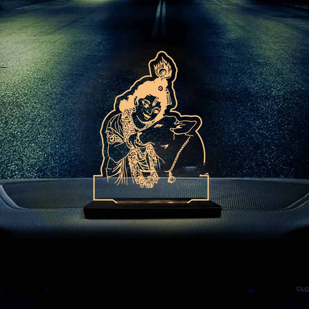 Krishna ji Car Dashboard Lamp