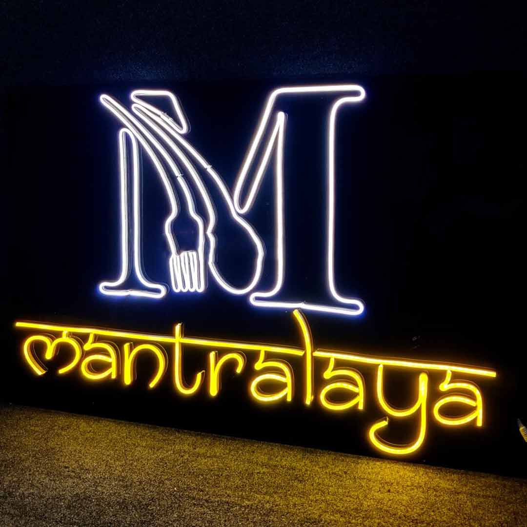 Special Neon LOGO Light Frames For Business