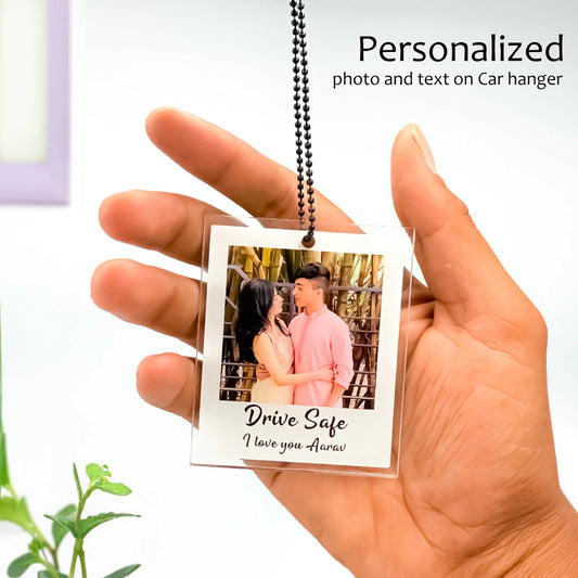 Personalized Car Hanger with Photo