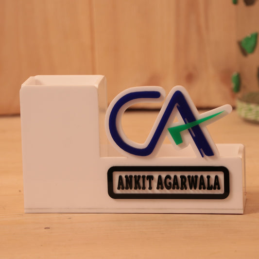 Personalized CA Pen Stand With Name