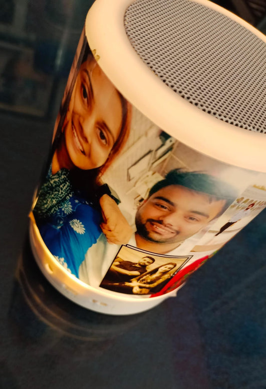 Customized Photo Bluetooth Speaker With LED Light
