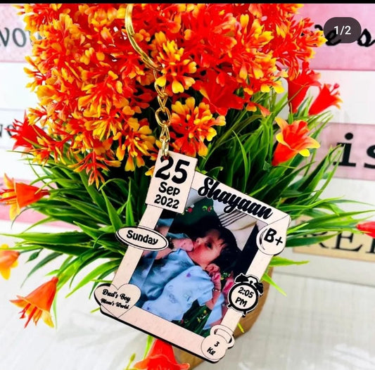 Baby Frame Keychain
