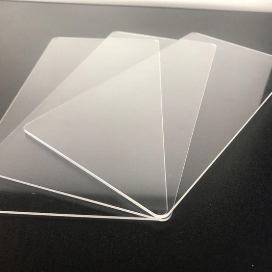 Acrylic sheet only transprent and golden
