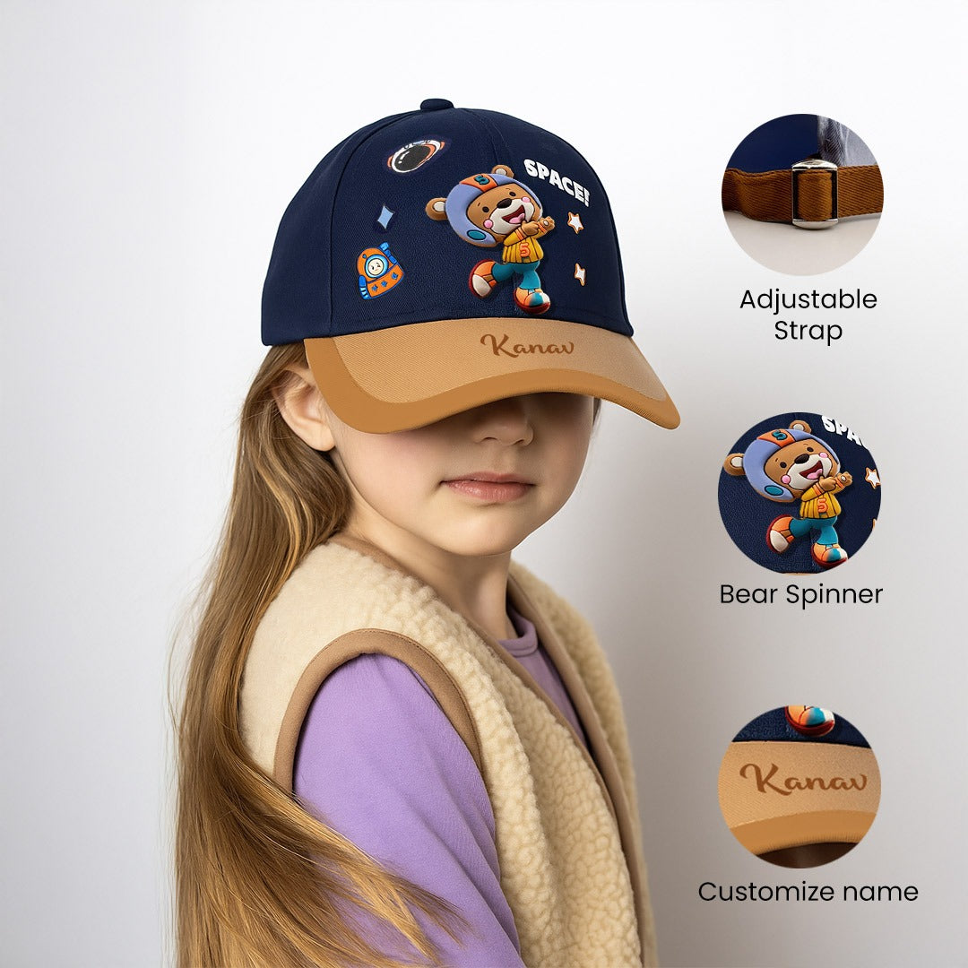 Customise  heavy quality  kids cartoon cap .