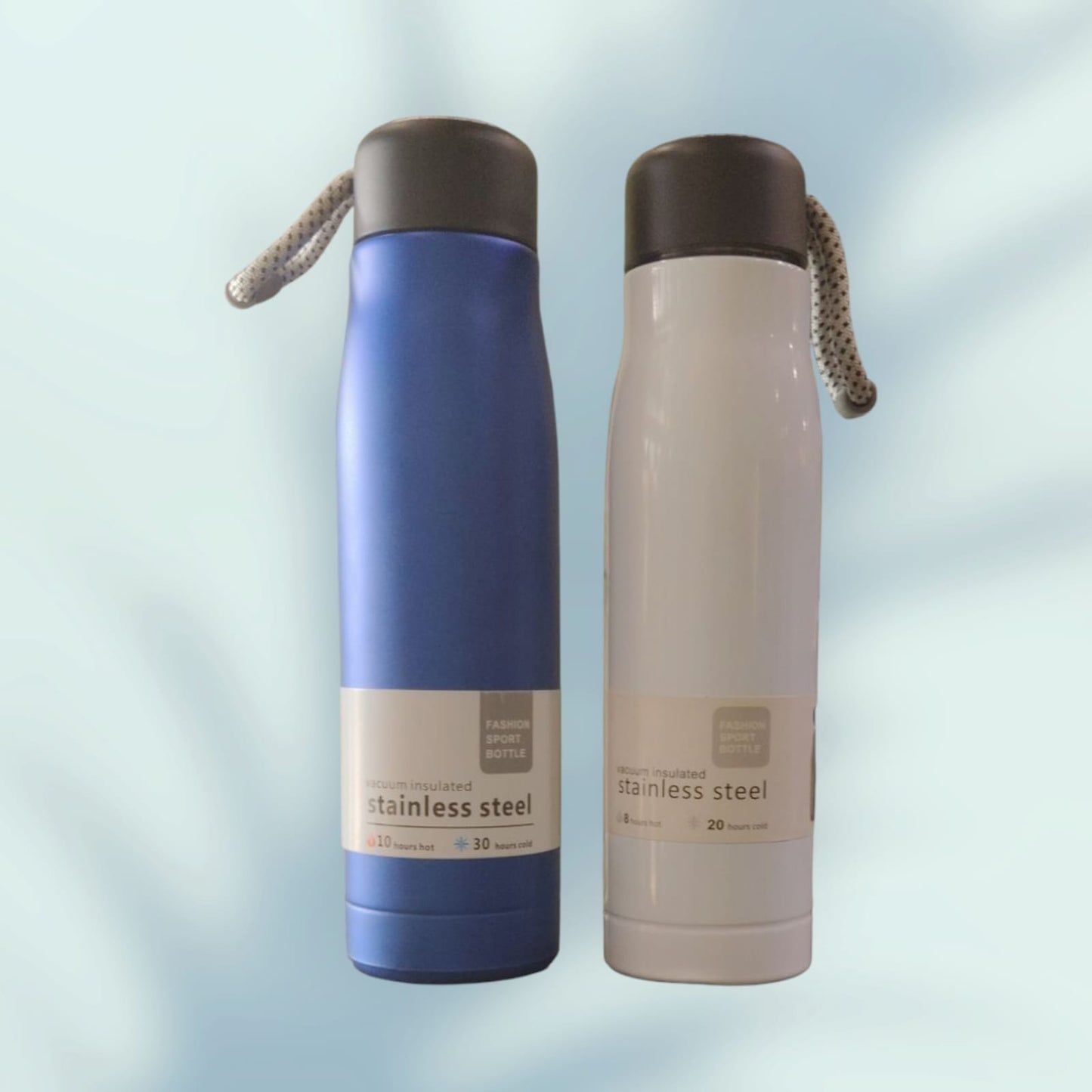 Personalized vacuum insulated stainless steel water bottle
