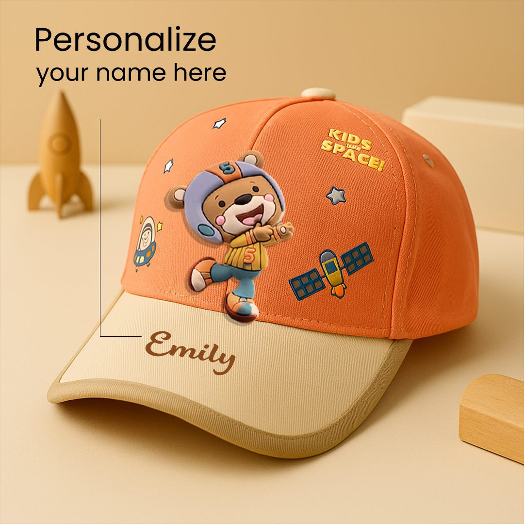 Customise  heavy quality  kids cartoon cap .