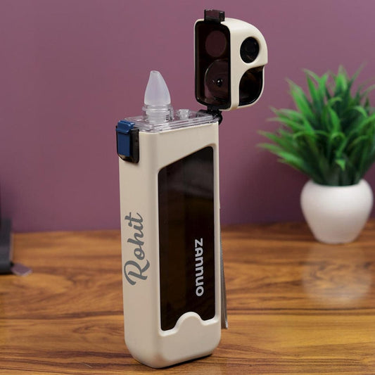 Customise Flat Plastic Bottle .