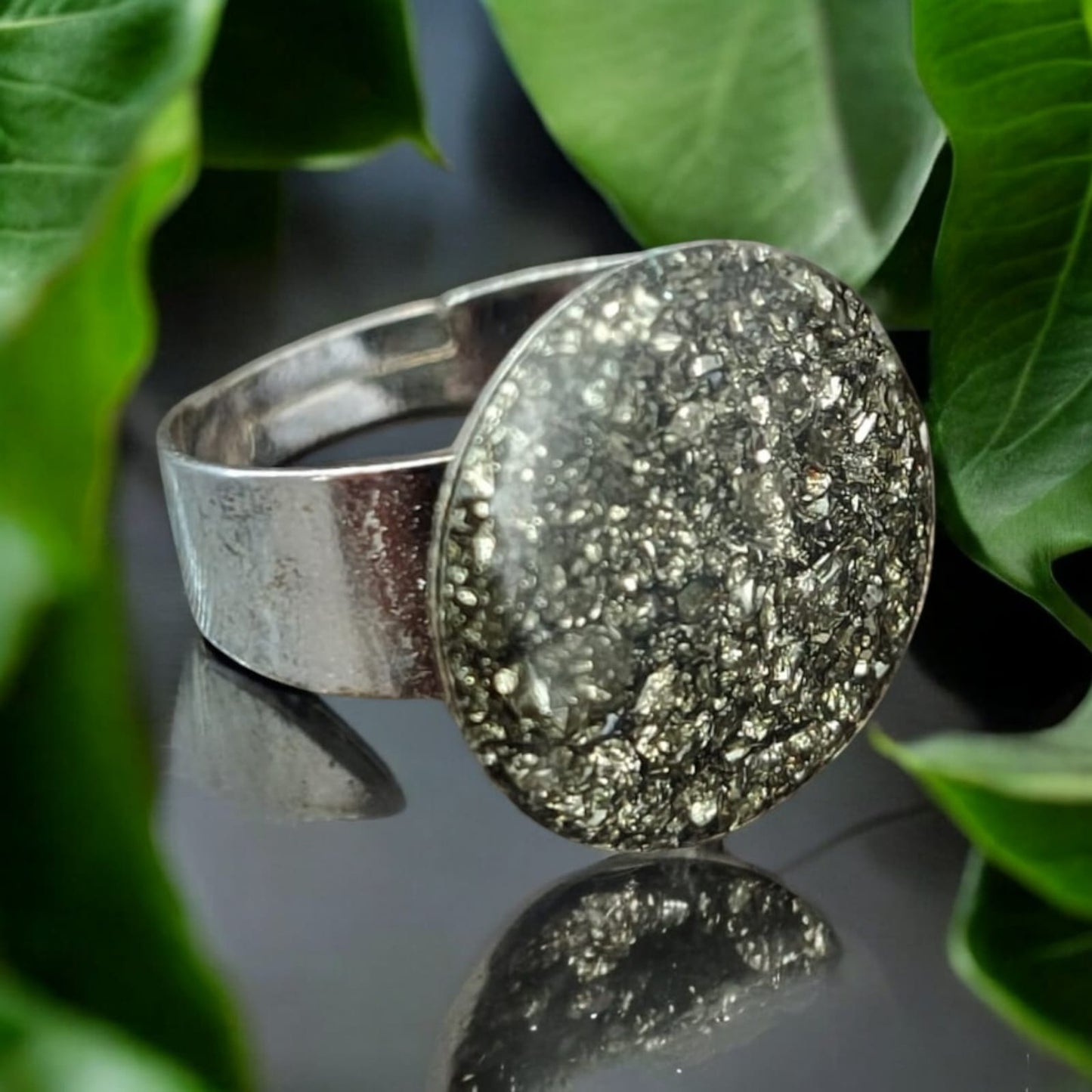 Pyrite Handmade Ring