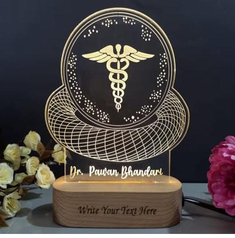 Customized Personalized Night Light for Docter