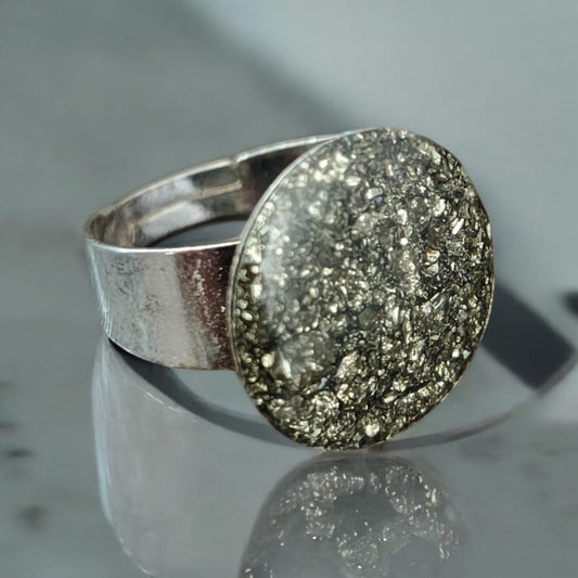 Pyrite Handmade Ring