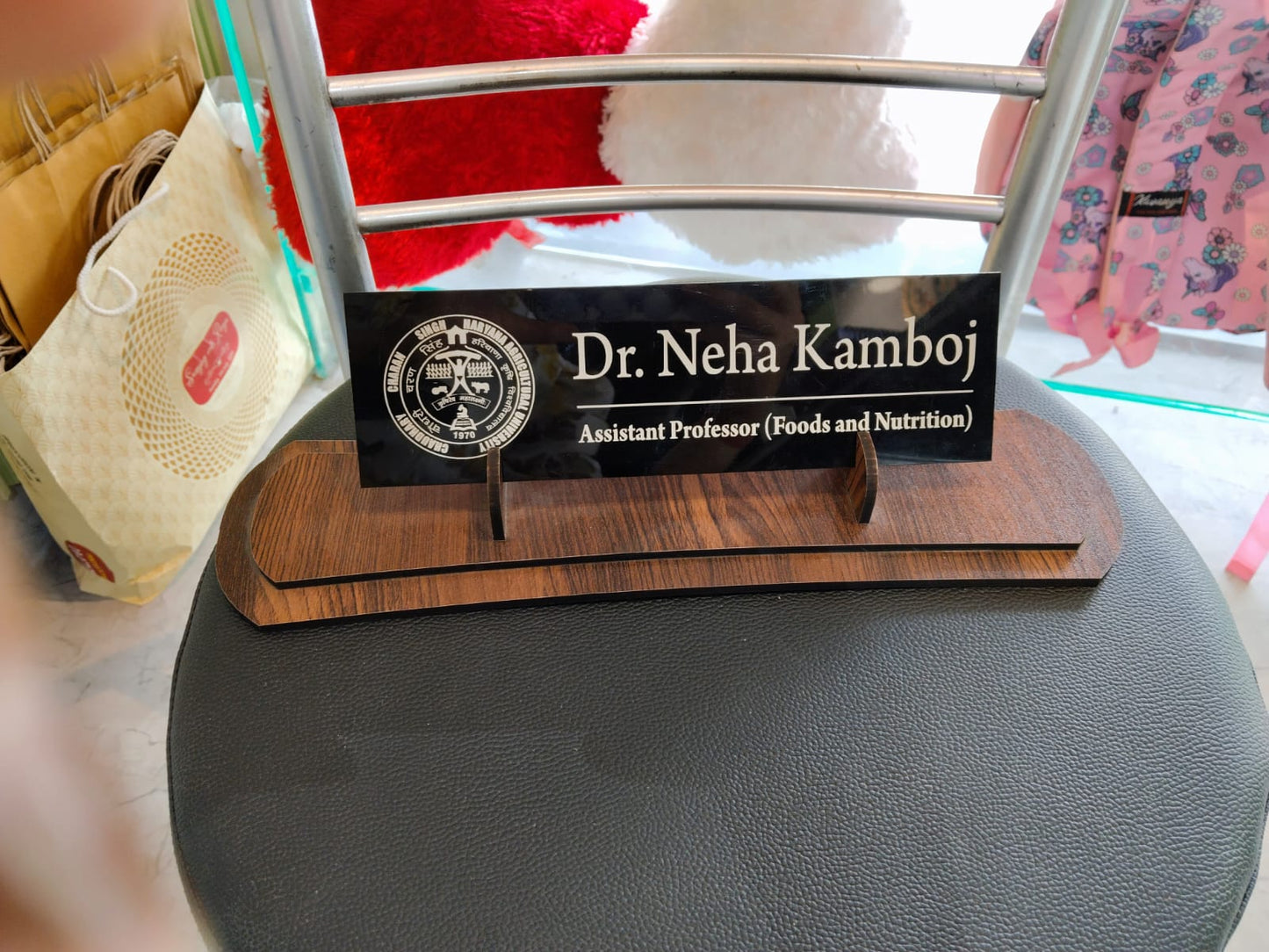 Professional Desk Name Plate