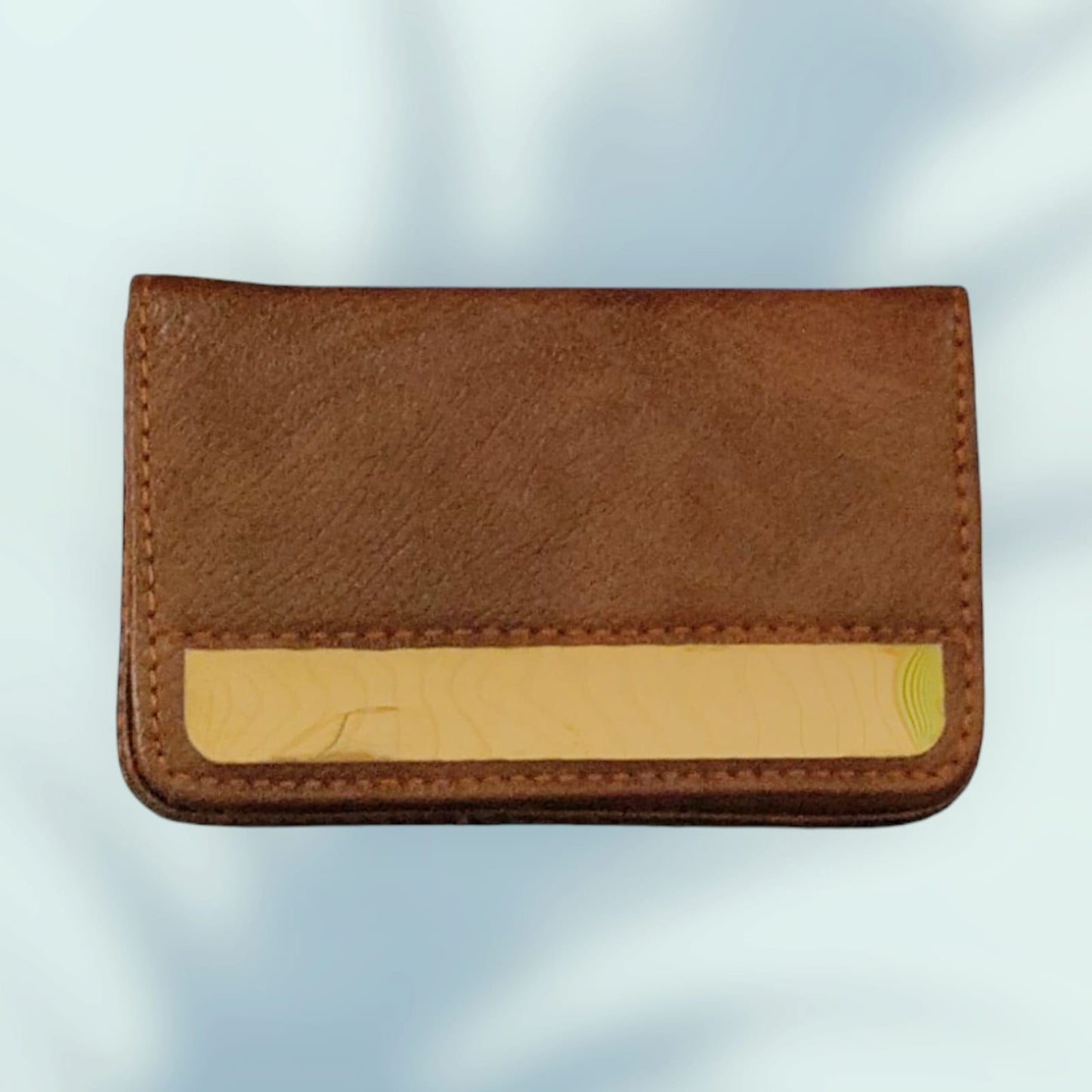 Brown & Black Leather Card Holders