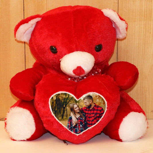 Personalized  Led Teddy-RED