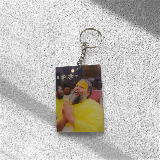 Premanand Ji Maharaj acrylic keychain