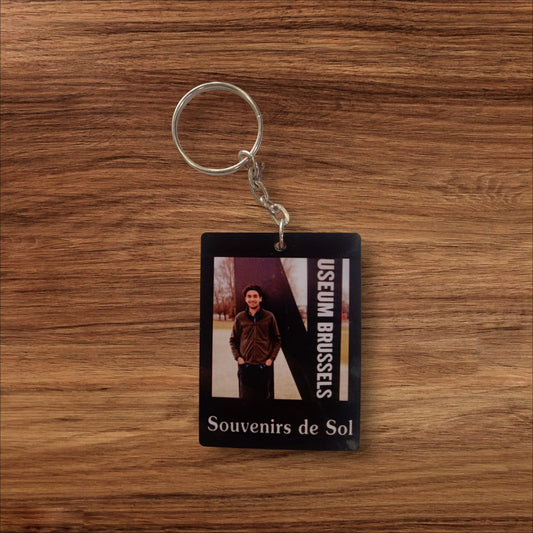 Personalized photo printed with name kaychain