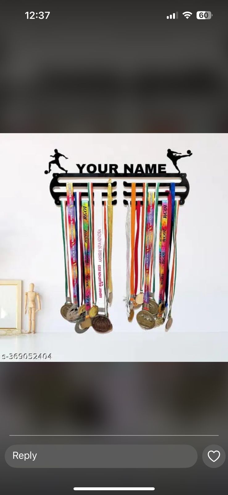 Wooden Medal Hanger