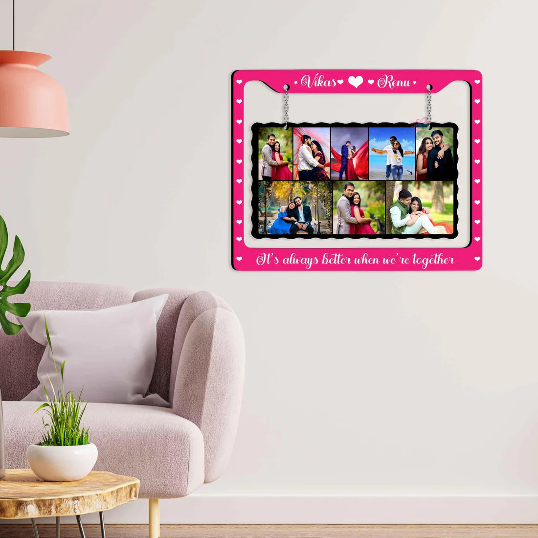 CUSTOMIZED WOODEN HANGER