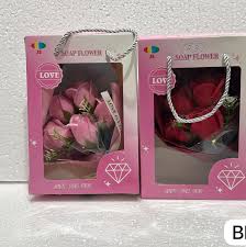 Flower Bouquet Artificial Soap Rose