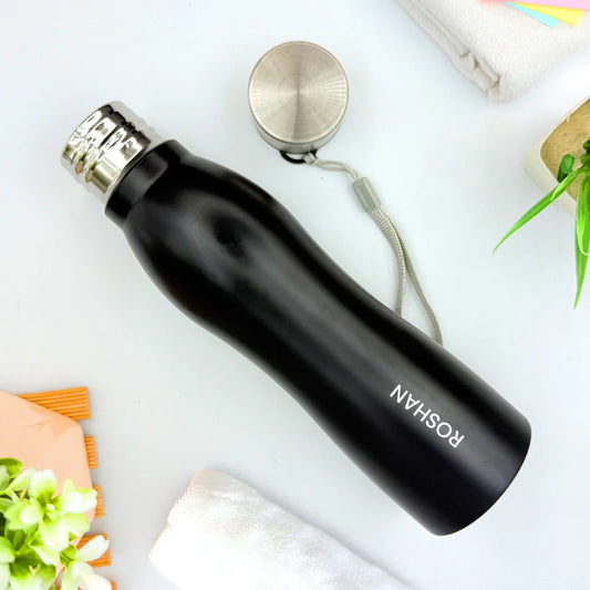 Custom 500ml Stainless Steel Name Bottle
