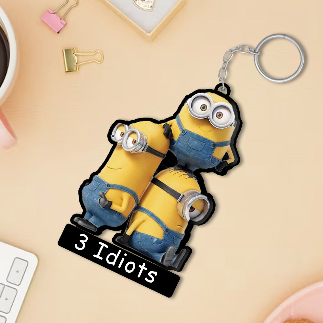 Minion Keychain With Name | Love Craft Gifts