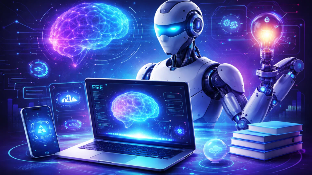 नई अपडेट: Free AI Course अभी उपलब्ध, लाखों स्टूडेंट्स के लिए सुनहरा मौका Free AI Course