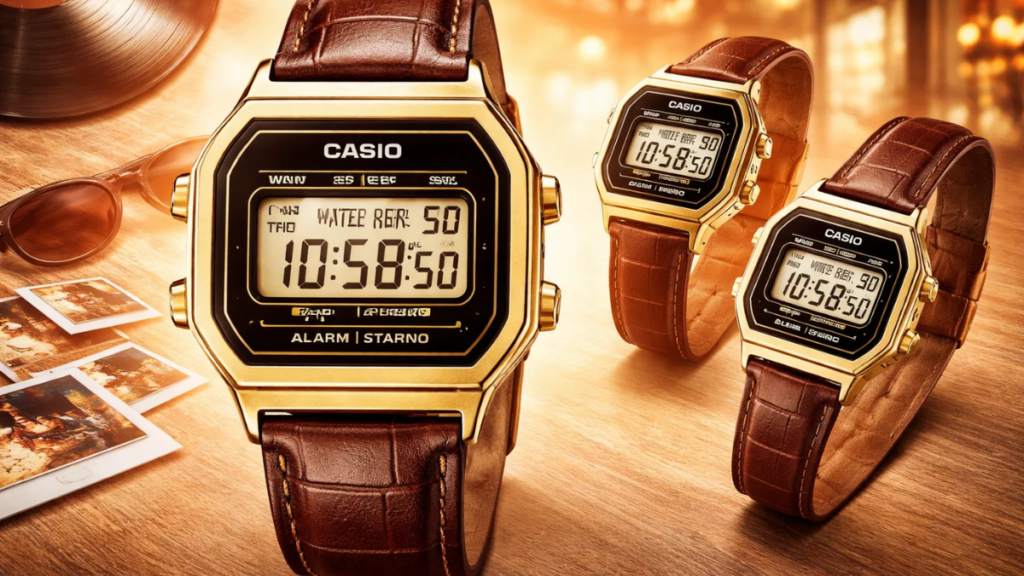 आज की ताज़ा लॉन्च खबर: Casio की Vintage Digital Watch Leather Strap के साथ मार्केट में एंट्री – रेट्रो लवर्स के लिए बड़ी खुशखबरी! Casio Vintage Digital Watch